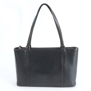 Burberry Leather Tote Bag Shoulder Handbag Brown Women's